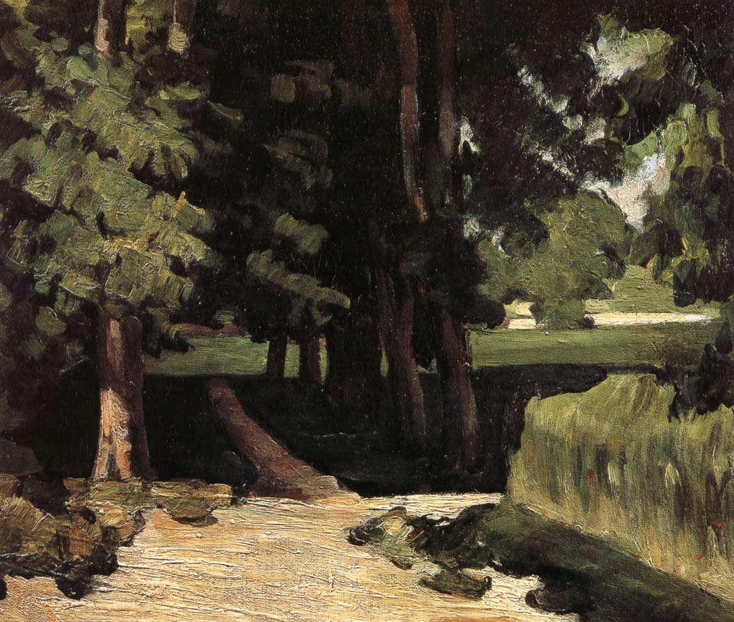Paul Cezanne trees and Basin